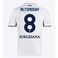 Camiseta SSC Napoli Scott McTominay #8 Segunda Equipación Replica 2024-25 mangas cortas